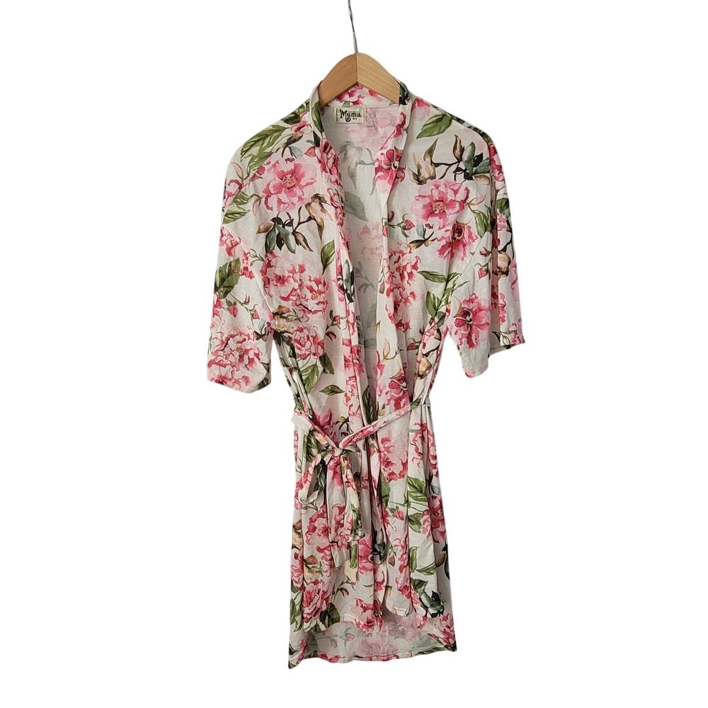 Show me Your Mumu- Women's Floral Robe - size One Size- NWOT